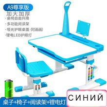 Load image into Gallery viewer, 2019 Multifunctional Kid Study Table Children Homework Desk  Ergonomic Student Adjustable Desk And Chair Combination Desktop ang